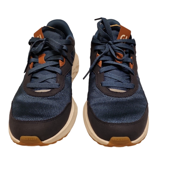 Cole Haan Men's Zerogrand All Day Runner Sneaker Ensign Blue/ Ivory 10.5M Navy - Picture 2 of 15